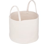 Корзина для хранения HANDY HOME хлопок, 30x30x25 см, светло-бежевый LIS-32 M