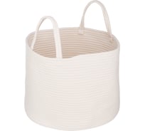 Корзина для хранения "Хлопок" HANDY HOME, Д350 Ш350 В290, светло-бежевый LIS-32 L