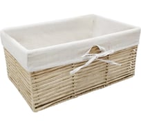Корзина стеллажная "Paper" HANDY HOME, Д440 Ш310 В200, бежевый LIS-42L