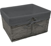 Корзина стеллажная "Paper" HANDY HOME, Д210 Ш160 В120, серый LIS-40S