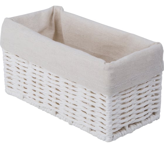 Стеллажная корзина HANDY HOME paper, 20x10x10 см, белый QR-P05 1