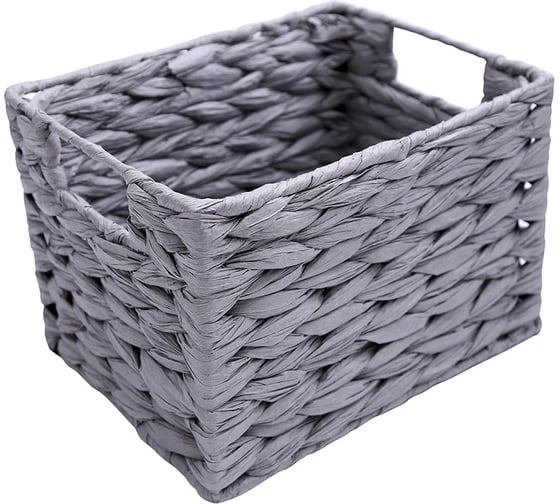Стеллажная корзина HANDY HOME колос, 25x19x17 cм, серый QR-20M 1