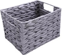 Стеллажная корзина HANDY HOME колос, 31x22x19 cм, серый QR-20L