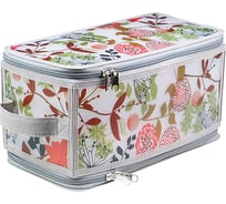 Складной короб на молнии HANDY HOME лето, 300х150х150, серый с цветами ESH05 S