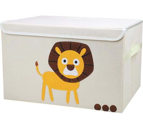 Короб для хранения с крышкой HANDY HOME лев, 380х260х260 ES-05