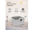 Короб для хранения HANDY HOME орнамент, 280х280х180, серый UC-204 3