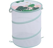 Корзина-сетка на пружине HANDY HOME мята, 370х370х430 UC-131