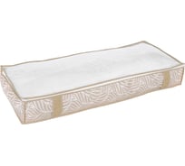 Кофр для хранения HANDY HOME листья, 1070х460х150, бежевый UC-214