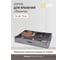Короб для хранения обуви HANDY HOME пепита, 4 секции, 940х600х150, черно-белый UC-45 2