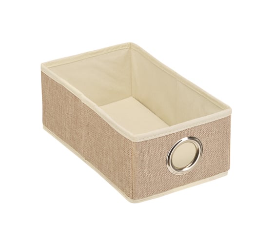 Короб для хранения HANDY HOME лен, 280х160х110, песочный UC-30 1