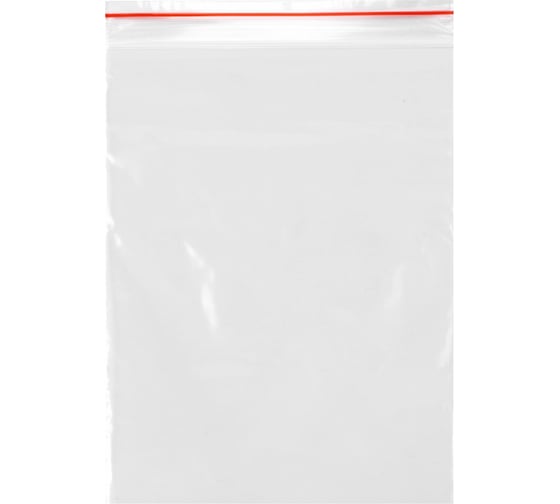 Пакеты с замком Zip-lock Staff зиплок, комплект 100 шт, 15x20 см, ПВД, толщина 35 мкм 608166