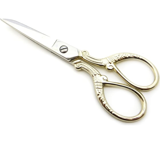 Ножницы для творческих работ Crafty Tailor позолоченные ручки nr 03 NR-03 1