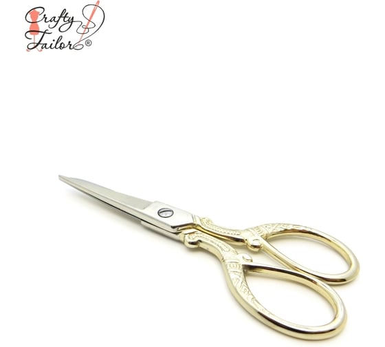 Ножницы для творческих работ Crafty Tailor позолоченные ручки nr 03 NR-03