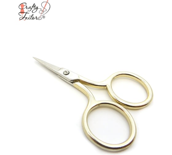 Ножницы для творческих работ Crafty Tailor позолоченные гладкие ручки nr 07 NR-07
