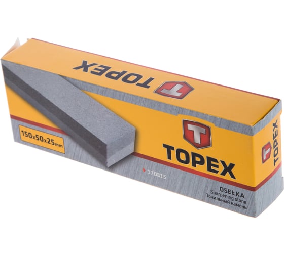 Точильный брусок TOPEX 150x50x25 мм, K200, K100 17B815
