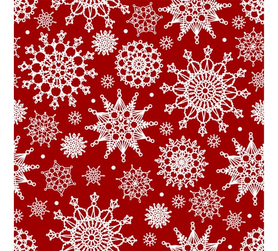 Новогодняя упаковочная бумага ЗОЛОТАЯ СКАЗКА Red Blue 70x100 см, 10 дизайнов ассорти 591909