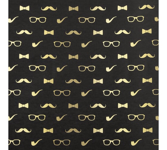 Упаковочная бумага ЗОЛОТАЯ СКАЗКА For Men, 70x100 см, 10 дизайнов ассорти 591914