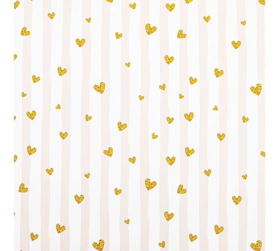 Упаковочная бумага ЗОЛОТАЯ СКАЗКА Love Story, 70x100 см, 10 дизайнов ассорти 591916