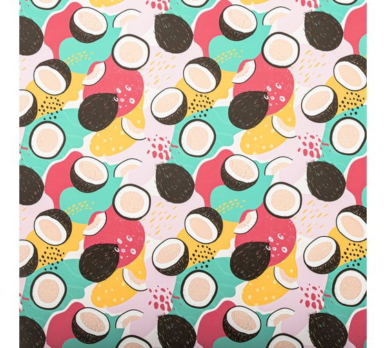Упаковочная бумага ЗОЛОТАЯ СКАЗКА Sweet Life 70x100 см, 10 дизайнов ассорти 591920
