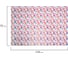 Упаковочная бумага For Women Золотая сказка, 70x100 см, 10 дизайнов ассорти 50 шт 591915 12