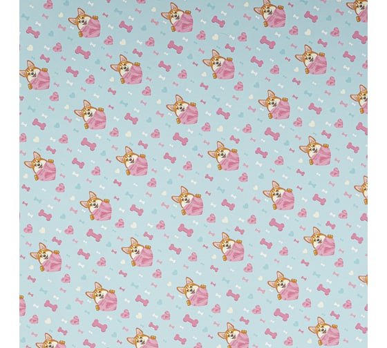 Упаковочная бумага ЗОЛОТАЯ СКАЗКА Funny Animals, 70x100 см, 10 дизайнов ассорти 591917