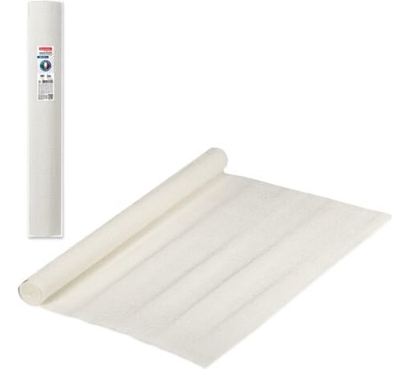 Гофрированная/креповая бумага BRAUBERG Fiore 180 г/м2, 50x250 см, белая 600 112615