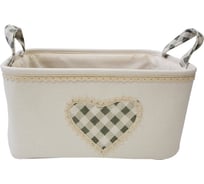 Тканевая корзина для хранения HANDY HOME сердце EW-78