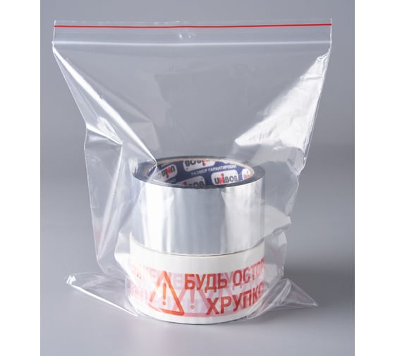 Пакет с замком Zip-Lock PACK INNOVATION 20x25 см, 40 мкм, 100 шт. IP000202540-100 1