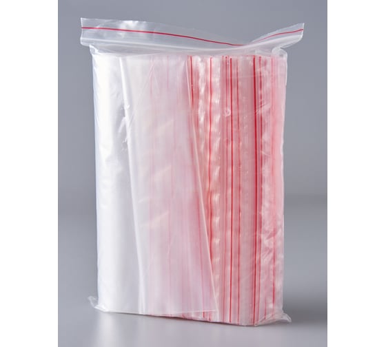 Особопрочный пакет с замком Zip-Lock PACK INNOVATION 20x20 см, 80 мкм, 200 шт. IP00202080-200