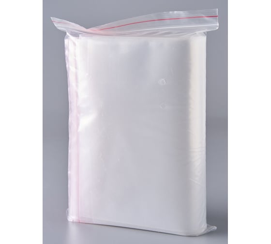 Особопрочный пакет с замком Zip-Lock PACK INNOVATION 20x20 см, 80 мкм, 200 шт. IP00202080-200