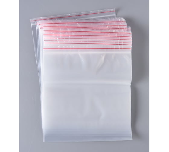 Особопрочный пакет с замком Zip-Lock PACK INNOVATION 20x20 см, 80 мкм, 1000 шт. IP00202080-1K