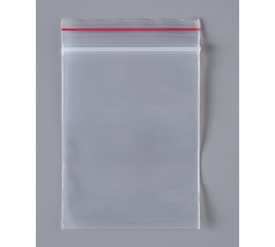 Ультрапрочный пакет с замком Zip-Lock PACK INNOVATION 6x8 см, 100 мкм, 200 шт. IP0UP0608.100-200