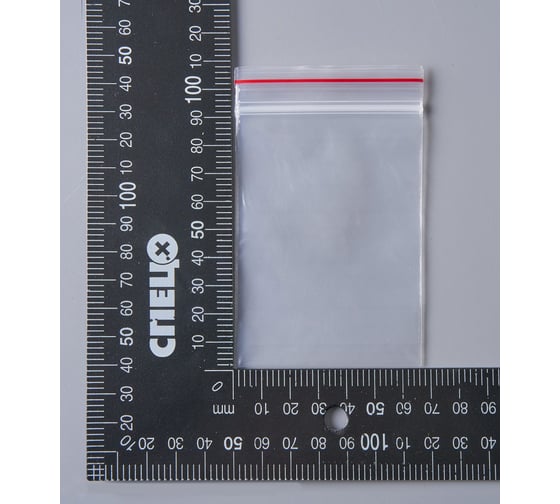 Ультрапрочный пакет с замком Zip-Lock PACK INNOVATION 6x8 см, 100 мкм, 200 шт. IP0UP0608.100-200