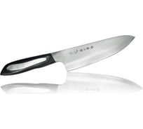 Кухонный нож TOJIRO деба flash, длина лезвия 165 мм, сталь vg10, 37 слоев, рукоять микарта FF-DE165