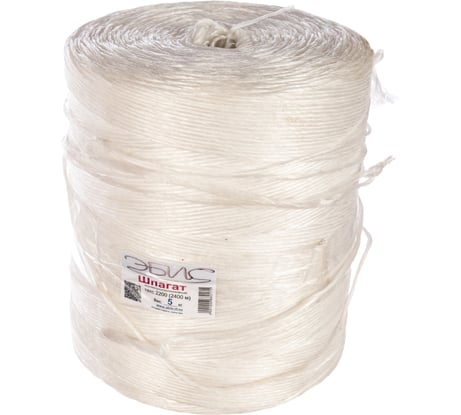 Полипропиленовый шпагат ЭБИС 2200 Текс, 5кг, 2400м 73525