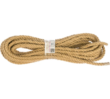 Джутовый канат, моток, 10мм х 15м Эбис 00054
