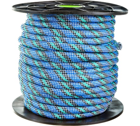 Плетеный полипропиленовый шнур, 48-прядный, катушка, 18мм х 50м Эбис 00102