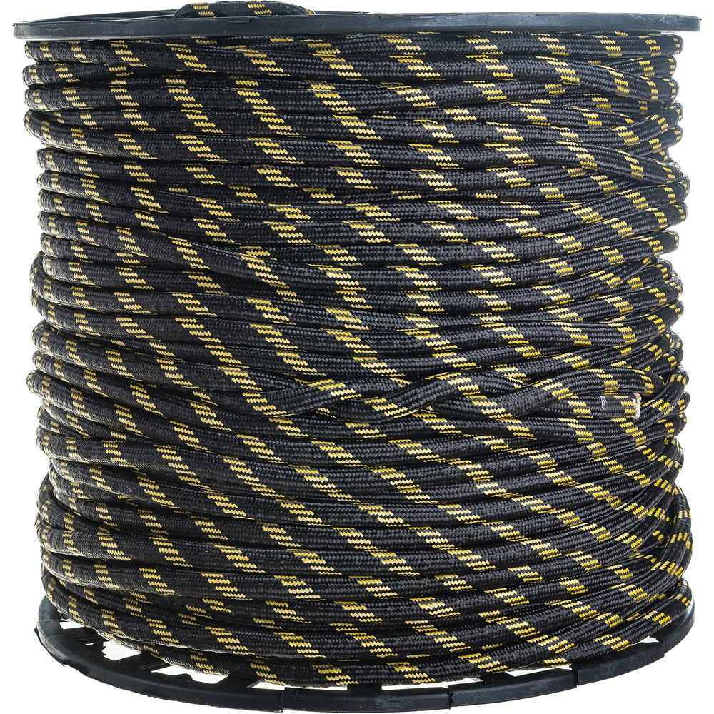 Плетеный полипропиленовый шнур, 24-прядный, катушка, 10мм х 200м Эбис .