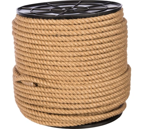 Джутовый канат, катушка, 12мм х 150м Эбис 00141
