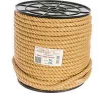 Джутовый канат, катушка, 14мм х 100м Эбис 00142