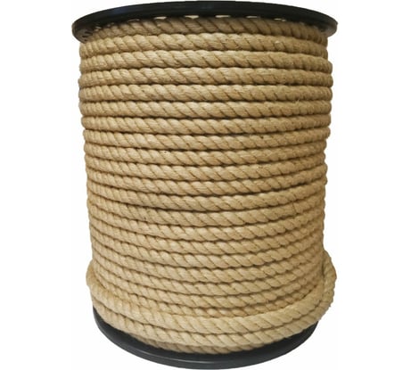 Джутовый канат, катушка, 16мм х 80м Эбис 00143