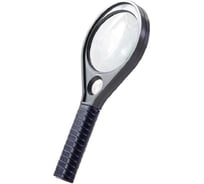 Офисная лупа DELI e9090 d 75 мм, x2.5 (х5), черный, упаковка блистер 13623 1605478