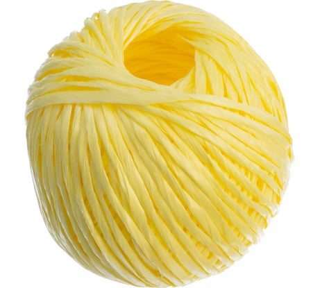 Полипропиленовый шпагат, желтый, 60м, 1200текс СИБРТЕХ Россия 93974