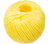 Полипропиленовый шпагат, желтый, 110м, 1200текс СИБРТЕХ Россия 93978