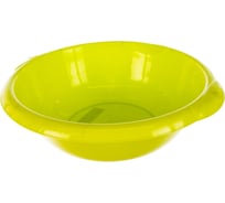 Круглый пластмассовый таз 16л, зеленый Elfe light Россия 92983