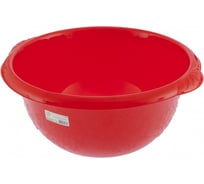 Круглый пластмассовый таз 18 л, красный Elfe ТМ Россия 92986