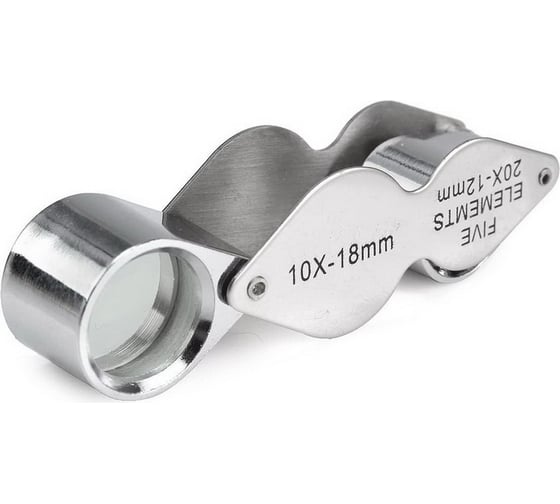 Ювелирная двойная лупа Pro Legend 20X-12мм 10X-18мм PL4453
