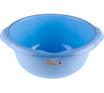 Пластмассовый круглый таз 6.5л, сиреневый Elfe Россия 92968