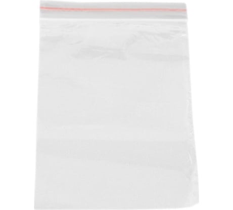 Пакет с замком ООО Комус zip lock 10x15 см, 32 мкм, 100 штук 216818
