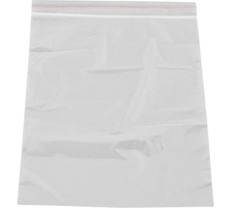 Пакет с замком ООО Комус zip lock 15x22 см, 35 мкм, 100 штук в упаковке 271804